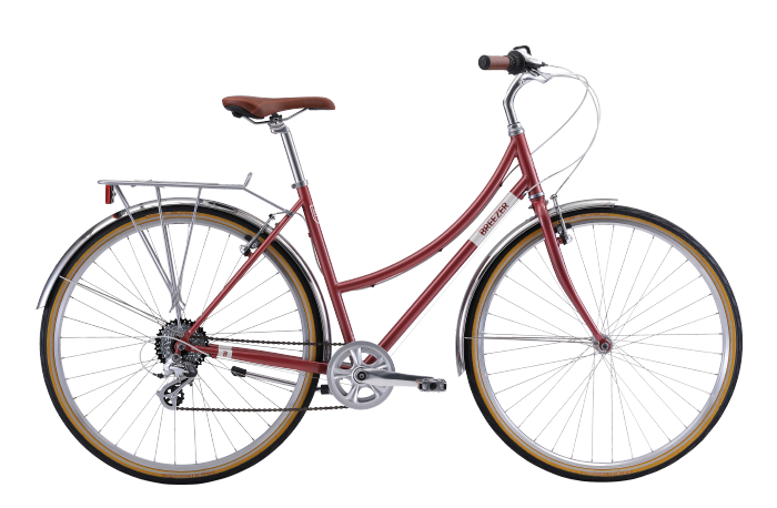 Breezer Downtown EX ST 46 Cruiser (Rhubarb Red)