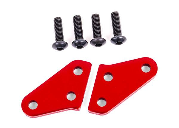 Traxxas Aluminium Steering Block Arms: Sledge (Red)
