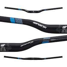 Spank Spike 35 Vibrocore Handlebar Blk/Blue R40