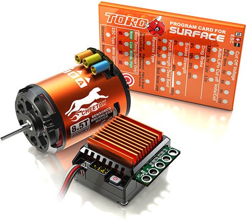Sky RC 1/10 Cheetah Sensored Power System w/Programming Card (21.5T)