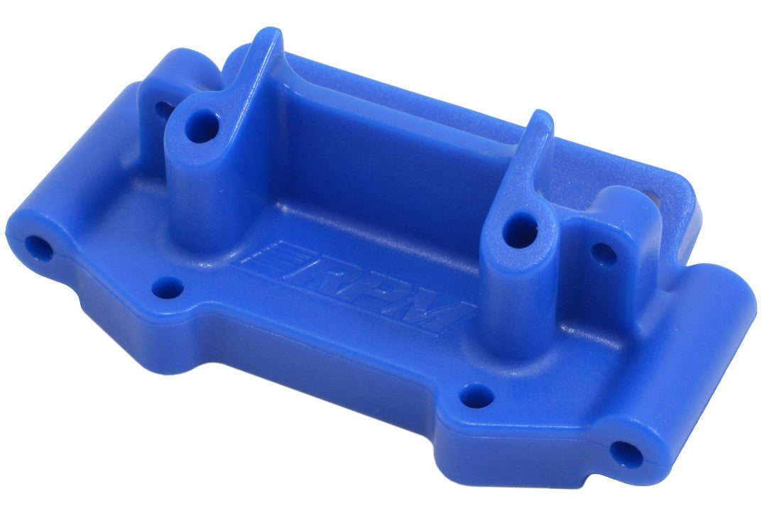 RPM Front Bulkhead: Traxxas 2WD (Blue)