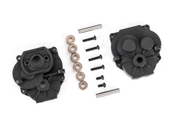 Traxxas Gearbox Housing w/Pins and Bushings
