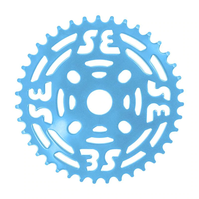 SE Bikes 1/8 Steel Chainring: 39T (STL BLUE)