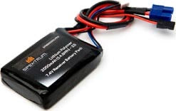 Spektrum 2000mah 2S 7.4v Lithium Ion Rx Battery