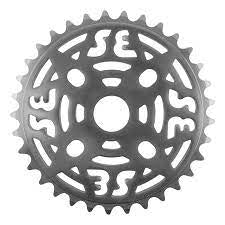 SE Bikes Alloy Chainring: 33T (Silver)