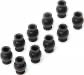 Axial Stainless Steel Pivot Ball: 3x6-8x9.5mm (RBX10)