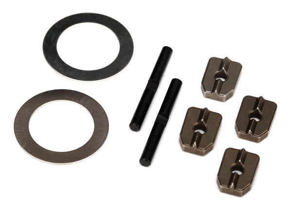 Traxxas Spider Gear Shaft and Spacers for TRA7781X Diff Carrier