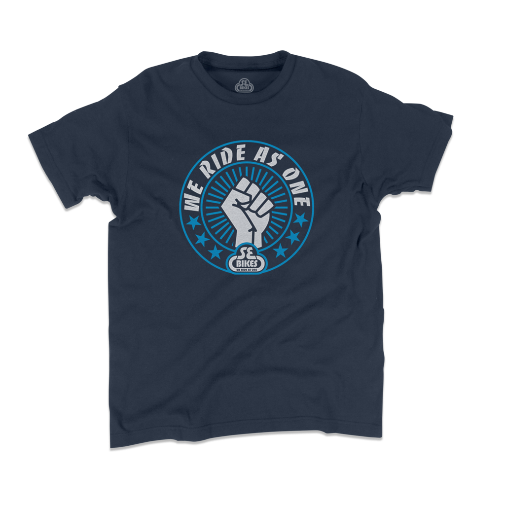 SE Bikes Strength Fist T-Shirt (2XL) (Indigo)
