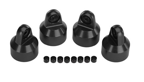 Traxxas GTX PTFE Coated Shock Caps: X-Maxx (Black)