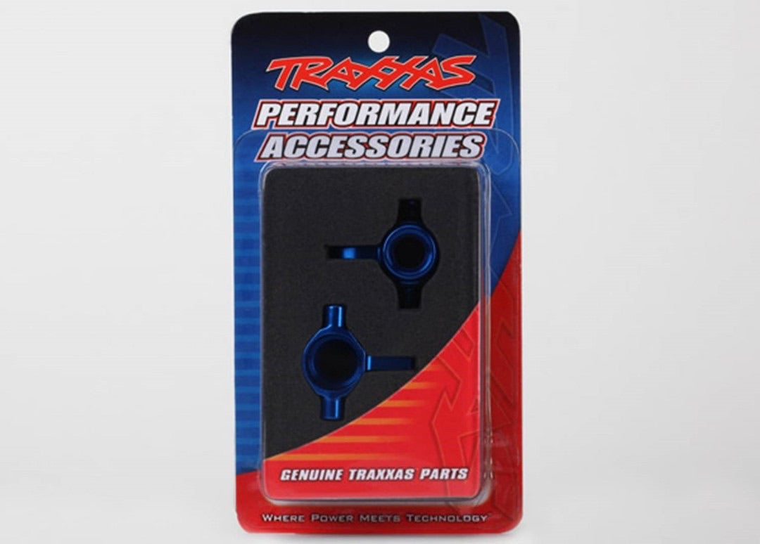 Traxxas Aluminium Steering Blocks 6061-T6: X01 (Blue)