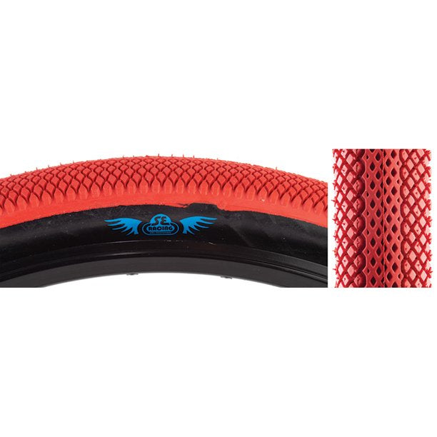 SE Racing Vee Speedster Tire 29"x 2.1” (Red/Black)