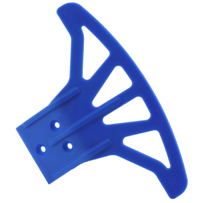 RPM Wide Front Bumper: Traxxas Rustler/Stampede 4WD (Blue)