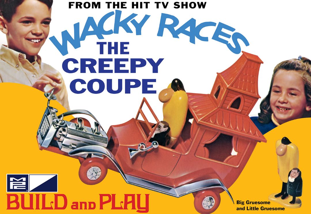MPC 1/32 Wacky Races The Creepy Coupe Snap Model Kit