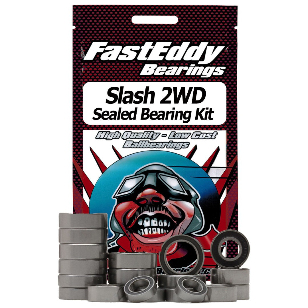 Fast Eddy Sealed Bearing Kit: Traxxas Slash 2WD