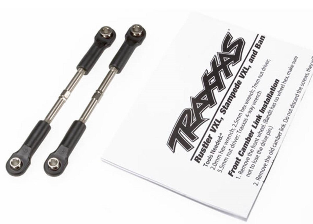 Traxxas Turnbuckles and Toe Links with Rod Ends: 55mm (2)