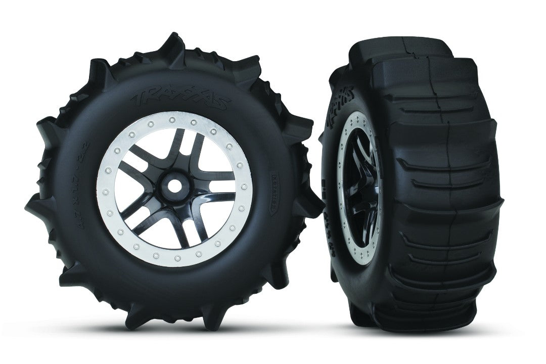 Traxxas Paddle Tire & Wheels SCT