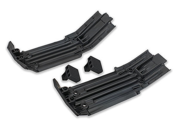 Traxxas Front & Rear Skidplate w/Rubber Impact Cushion