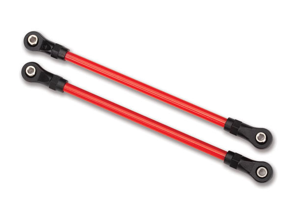 Traxxas Powder Coated Rear Lower Suspension Links: TRX-4 Lift Kit (Red)