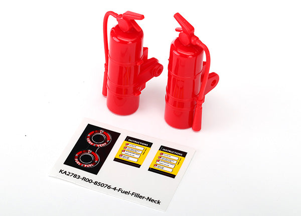 Traxxas Fire Extinguishers (Red)