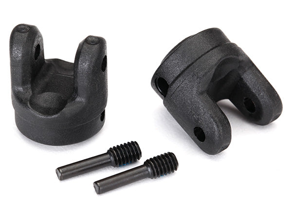 Traxxas Transmission Yokes w/4x15mm Screw Pins: E-Revo 2.0