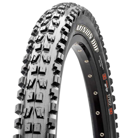 Maxxis Minion DHF Tire 24''x2.40 Wire Clincher 3C Maxx Grip, DH (Black)