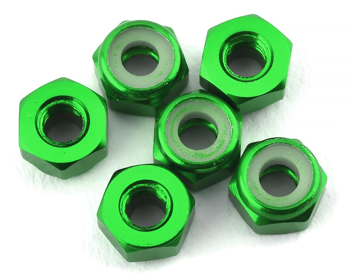 175RC Lightweight Aluminum M3 Flangless Locknuts: Assorted Colours