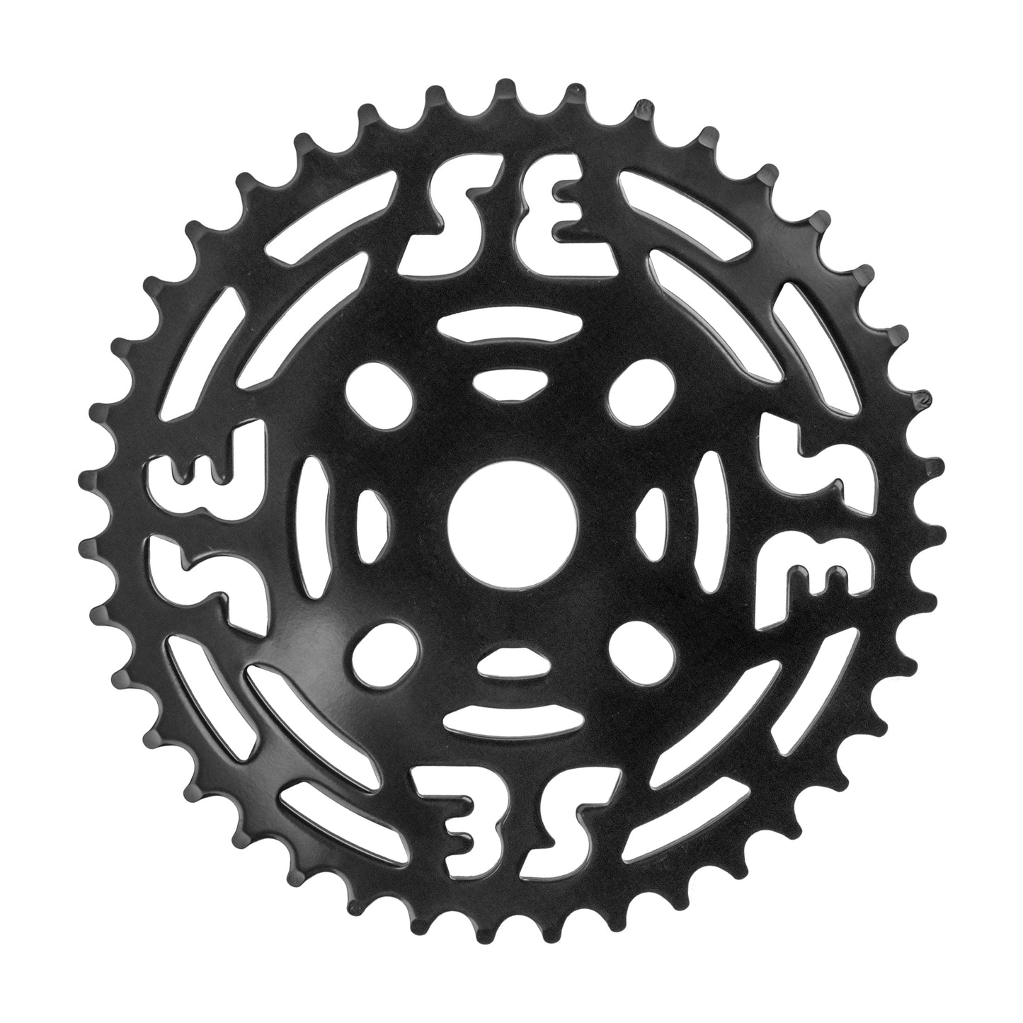SE Bikes Alloy Chainring: 39T (Black)