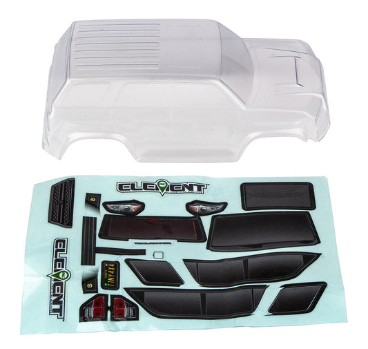 Team Associated Clear Body w/Decals: Enduro 24 Trailrunner