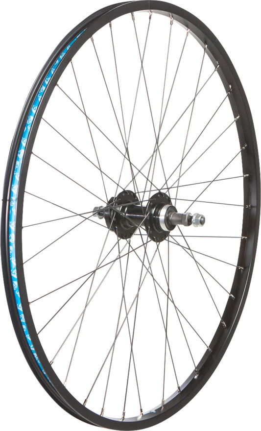 49N 26” MTB Rear Wheel Rim/Disk Brake 3/8”x135mm 36H Solid Axle (Freewheel)