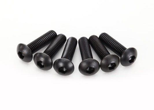 Traxxas Button Head Screws: M4x15mm (6)