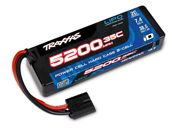 Traxxas 2S 5200mAh 7.4V 35C Hardcase LiPo Battery