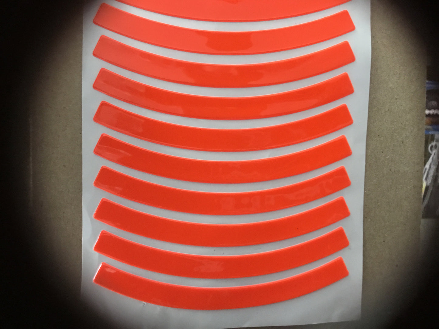 Reflective Rim Stickers: Assorted Colors (Small)