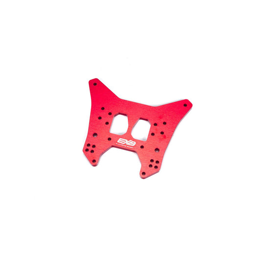 Arrma CNC Aluminum 7075-T6 Rear Shock Tower: Mojave 6S (Red)