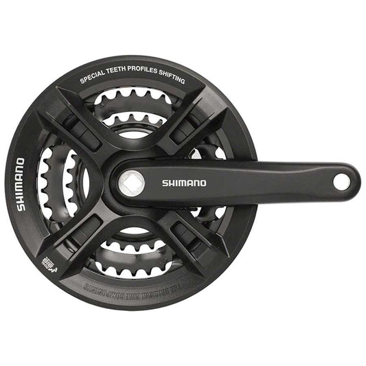 Shimano Altus FC-M311 Crankset 7/8 170mm (Black)