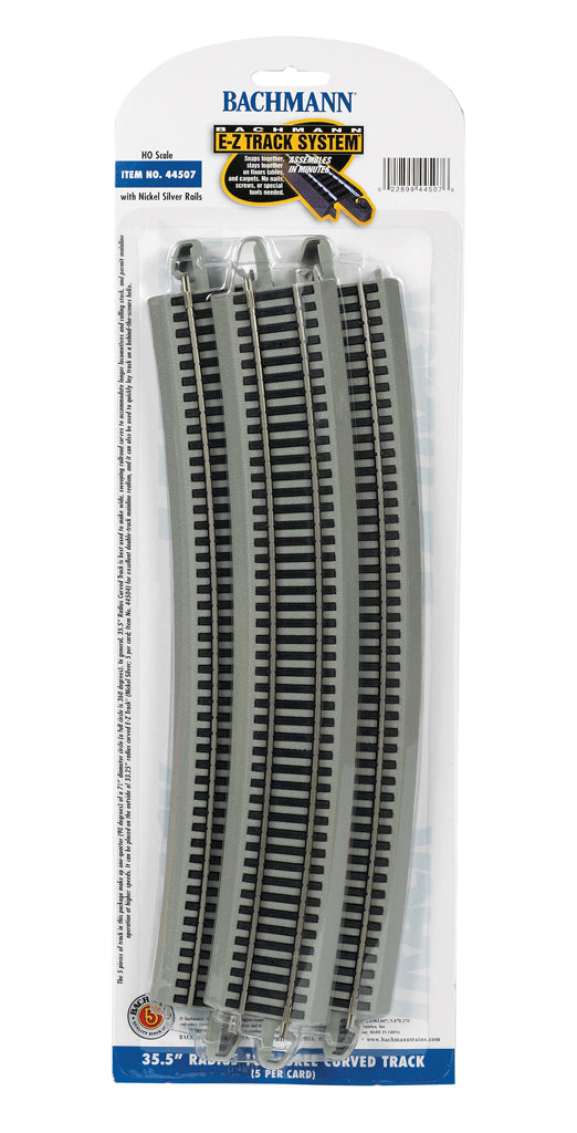 Bachmann HO EZ-Track 35.5” Radius 18 Degree