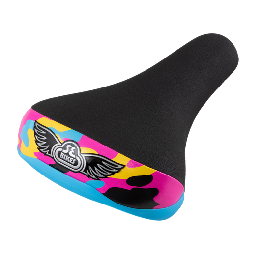 SE Bikes Flyer Seat (Rainbow Camo)