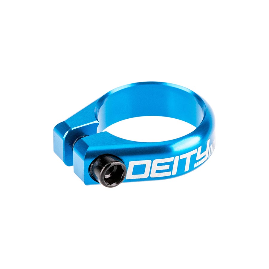 Deity Circuit Seatpost Clamp, 38.6mm (Blue)