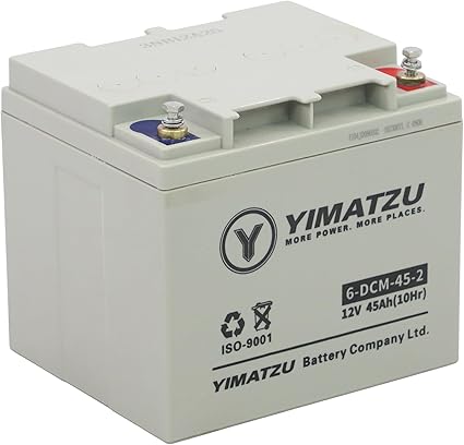 Yimatzu Sealed Lead Acid Battery: 6-DZM-45