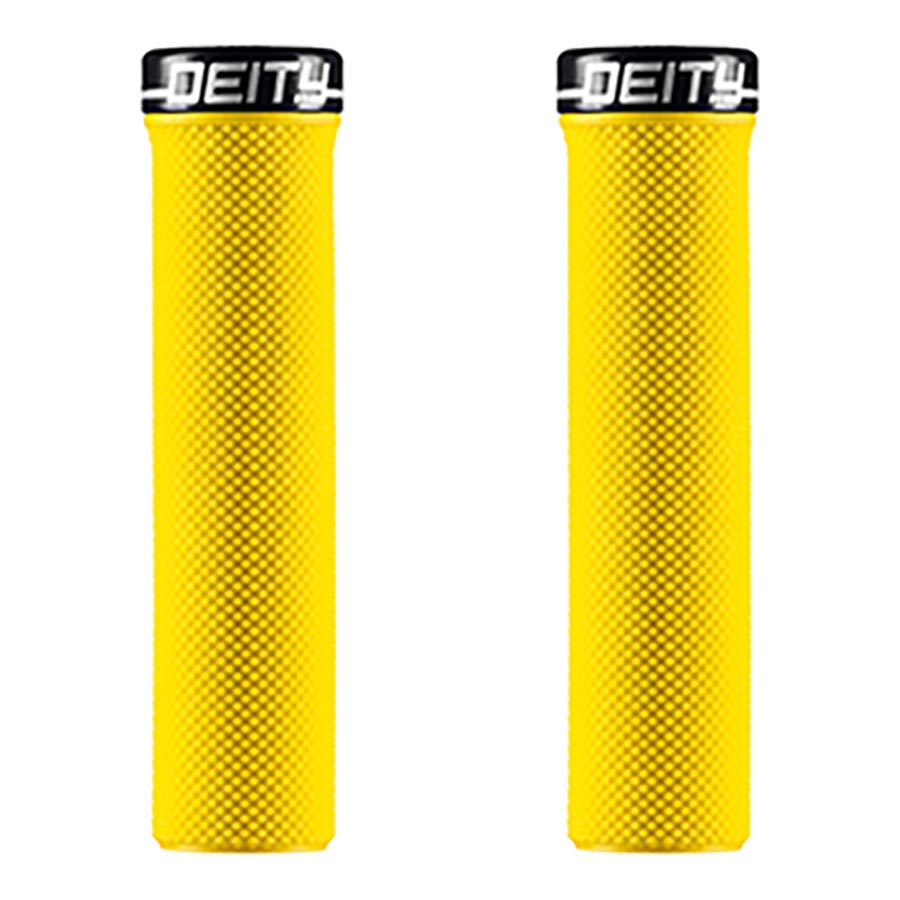 Deity Slimfit Grips: 132mm (Yellow)