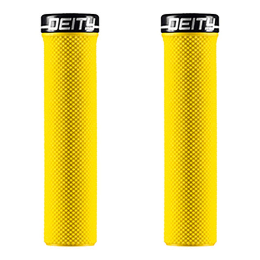 Deity Slimfit Grips: 132mm (Yellow)