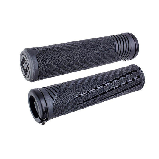ODI CF Grip v2.1 Grips 135mm Pearl (Black/Gray) Pair