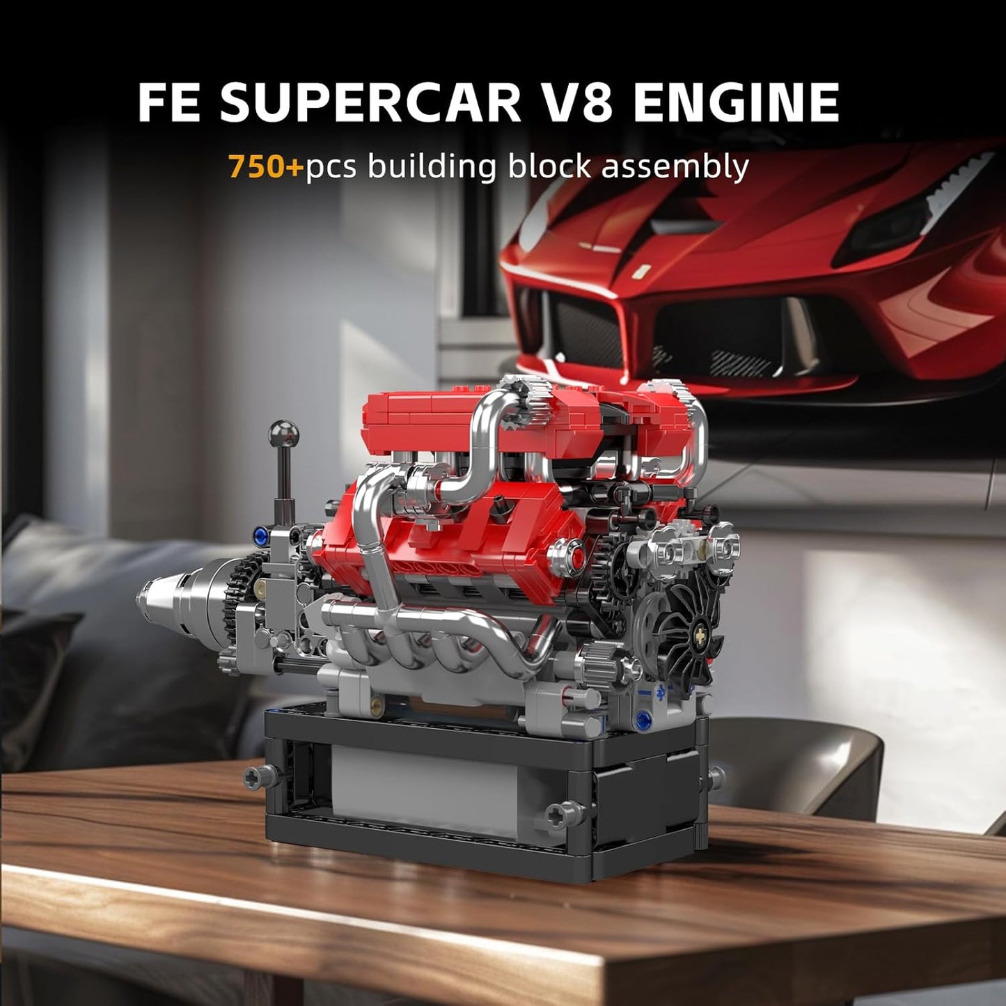 Mould King 10204 Build Your Own V8 Engine