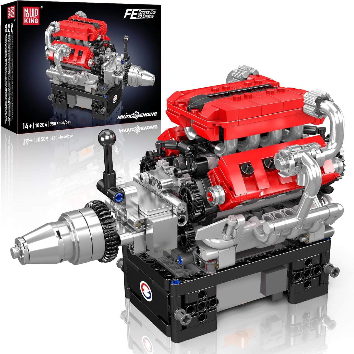 Mould King 10204 Build Your Own V8 Engine