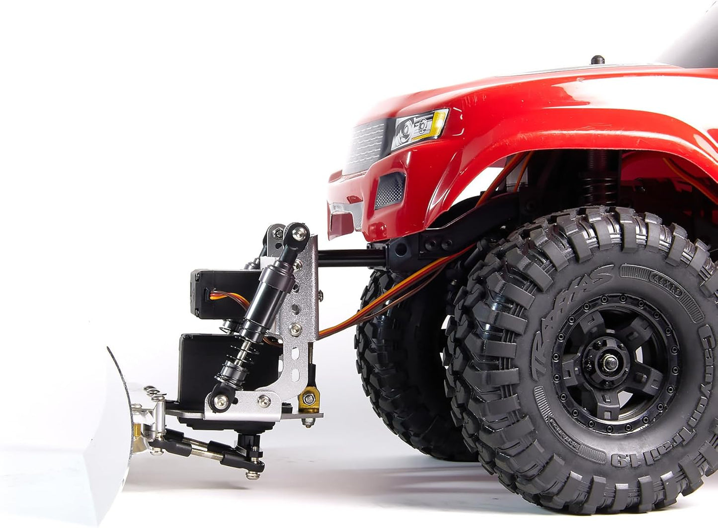 TRX-4 Snow Plow Kit 1/10 Complete Alloy (Silver )