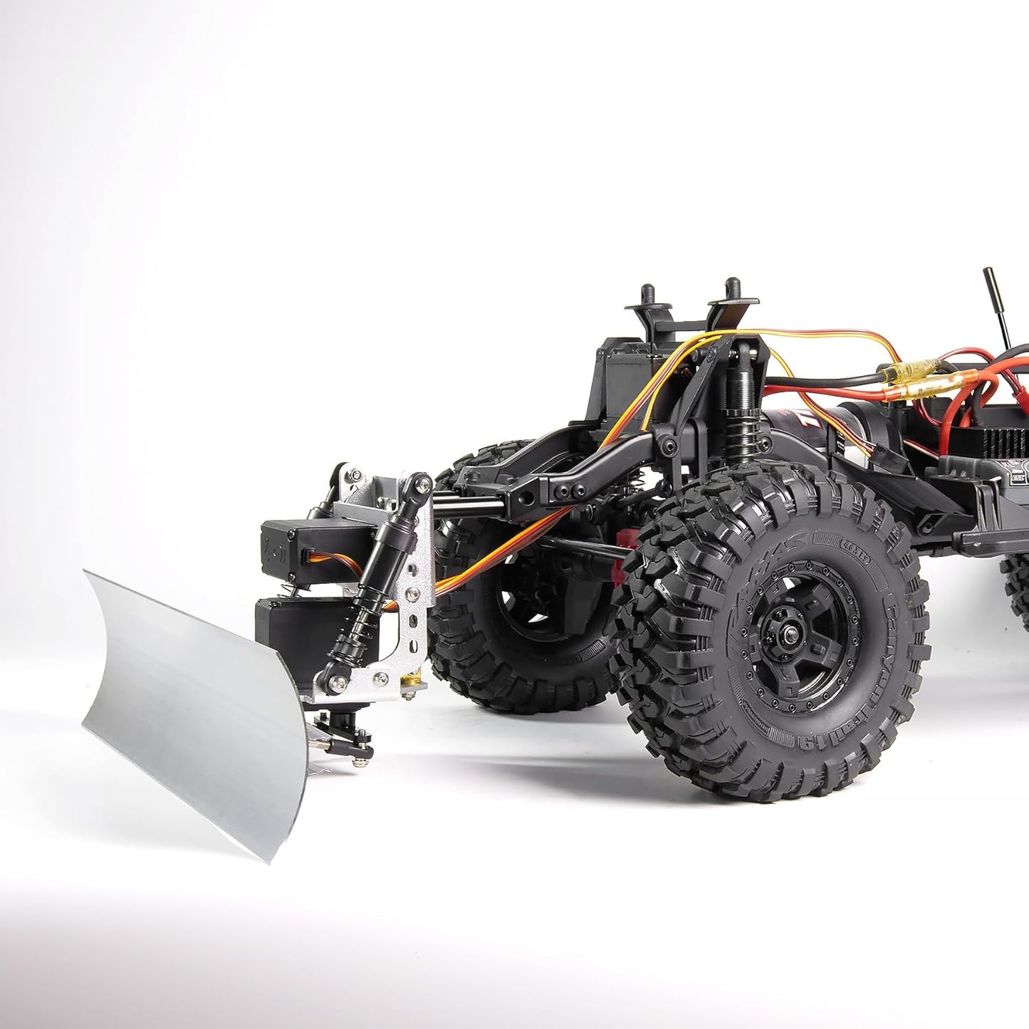 TRX-4 Snow Plow Kit 1/10 Complete Alloy (Silver )