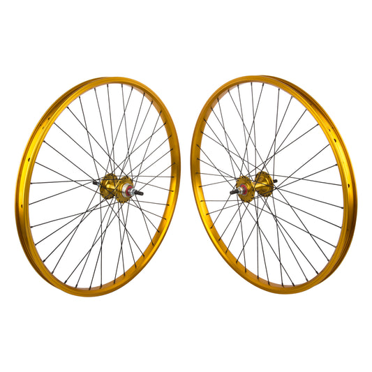 Black Ops Front Wheel 26" 36H 3/8 (Gold)
