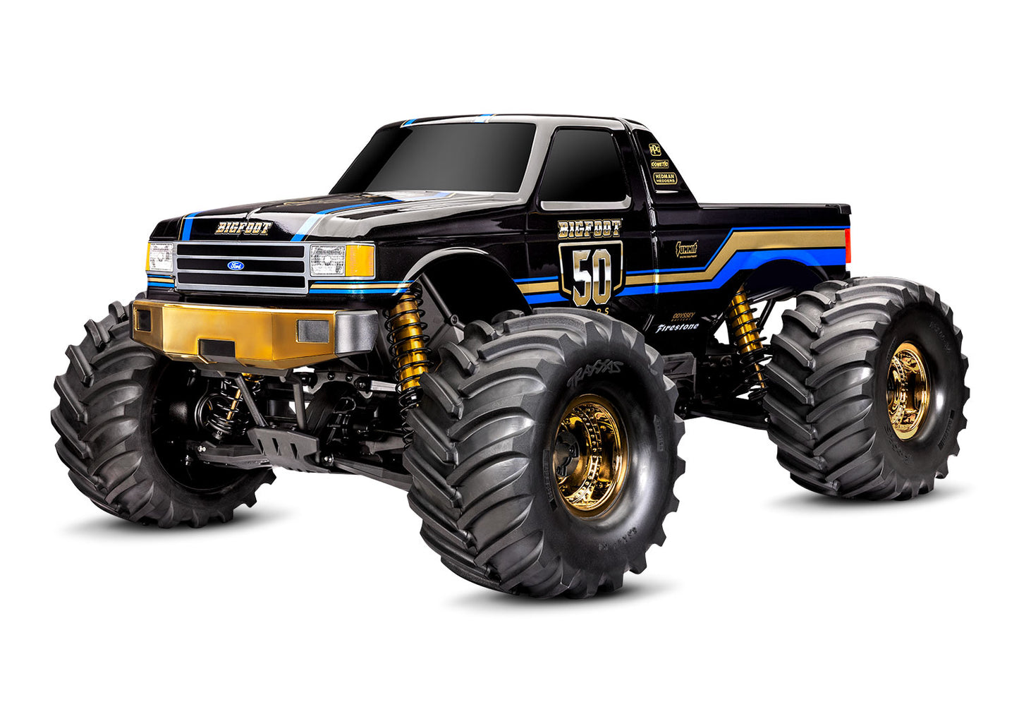 Traxxas X-Monster Brushless 8S 4x4 BIGFOOT 50th Monster Truck: RTR