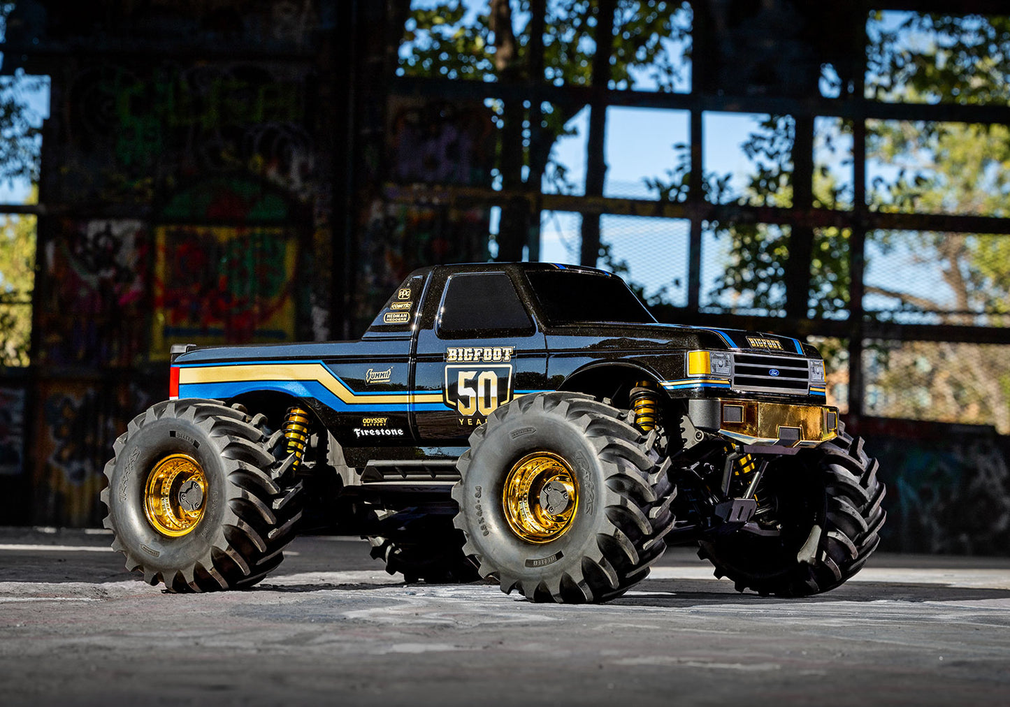 Traxxas X-Monster Brushless 8S 4x4 BIGFOOT 50th Monster Truck: RTR