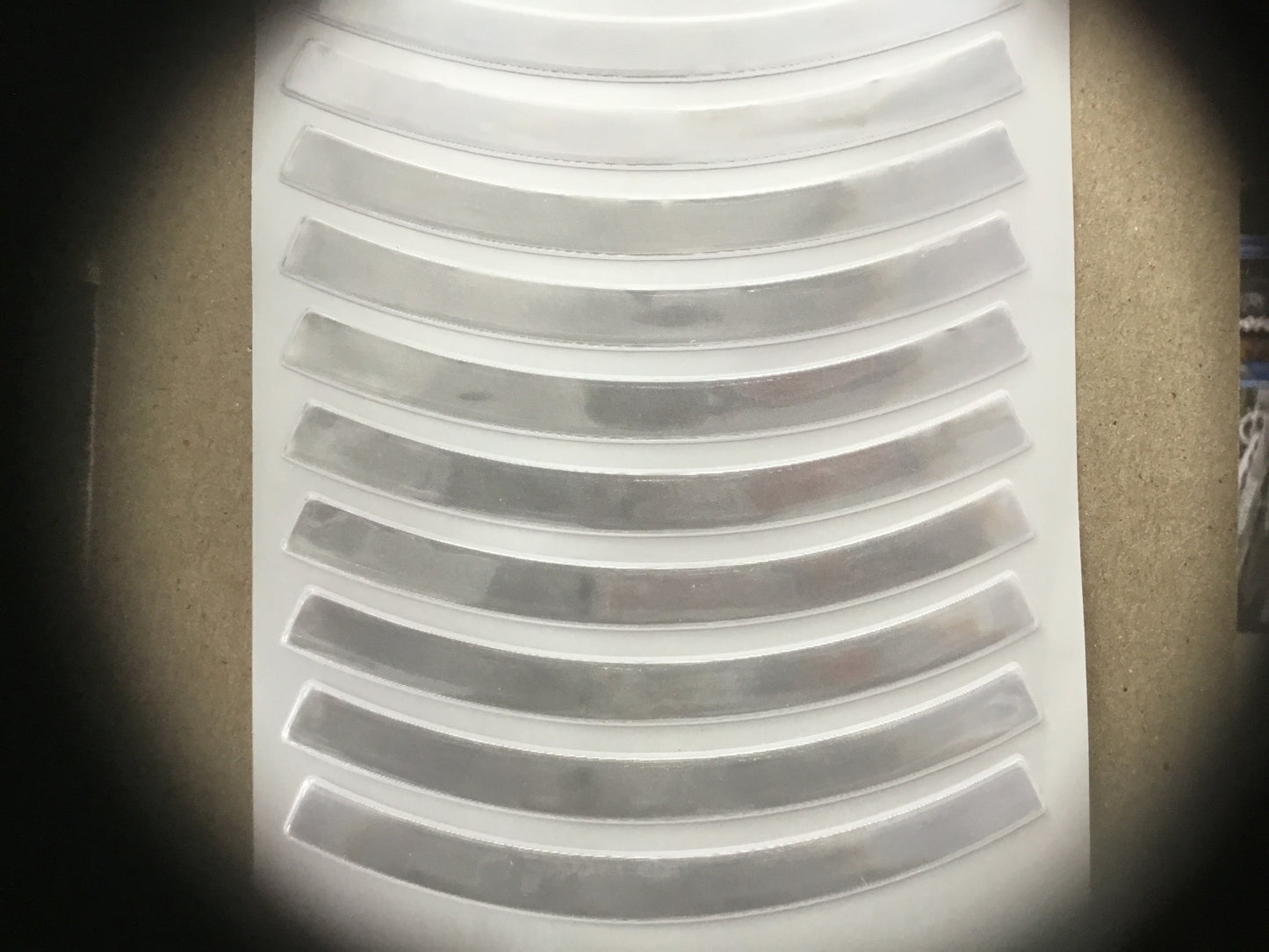 Reflective Rim Stickers: Assorted Colors (Small)