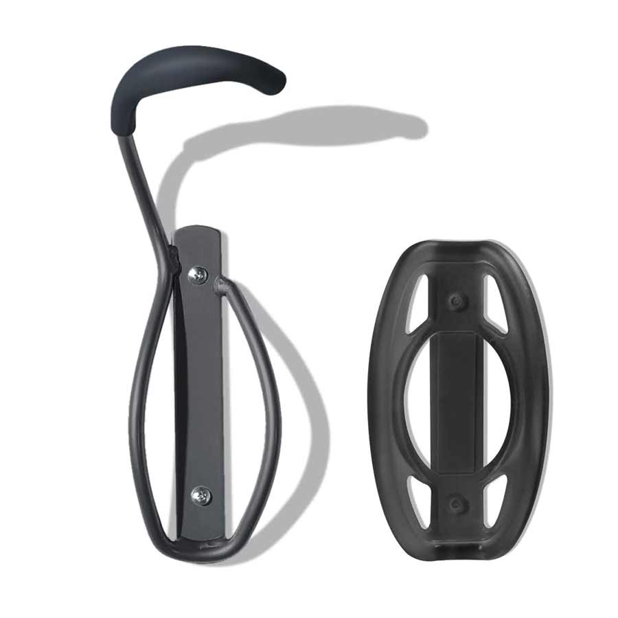 Delta Leonardo w/ Tire Tray Bikes 1 On the wall Maximum load 40 lb (Black)